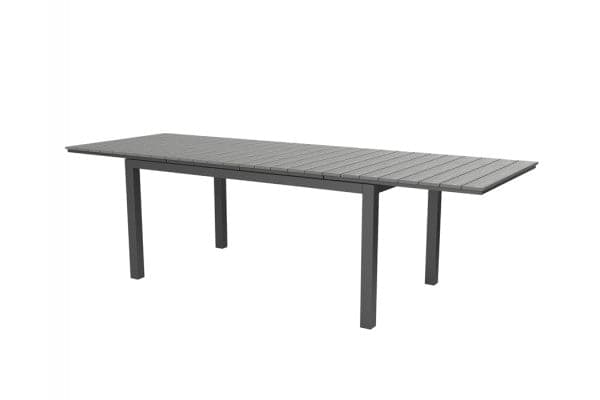 Miami Udtræksbord - 95x160/210/260 cm - Grå ✔ Kæmpe udvalg i Gozomo.dk ✔ Billig fragt og hurtig levering 2 - 5 hverdage - Varenummer: HML-DK1957 / Ean: '5701390474611 på lager - Udsalg på HAVEBORDE > Udtræksborde Spar op til 51% - Over 1124 kendte brands på udsalg