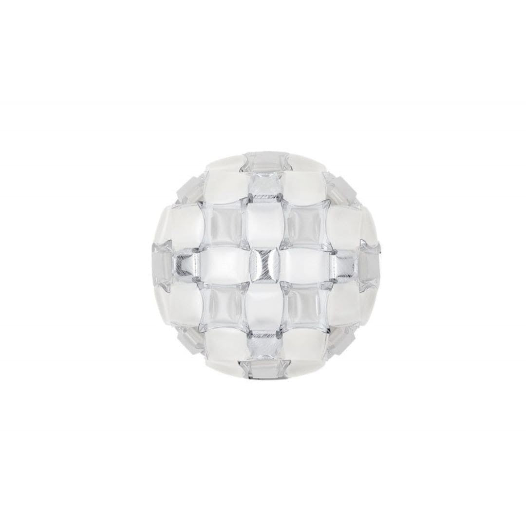 Produktbillede af MIDA M Loft/Væglampe Hvid/Platin Ø50 SLAMP i premium kvalitet