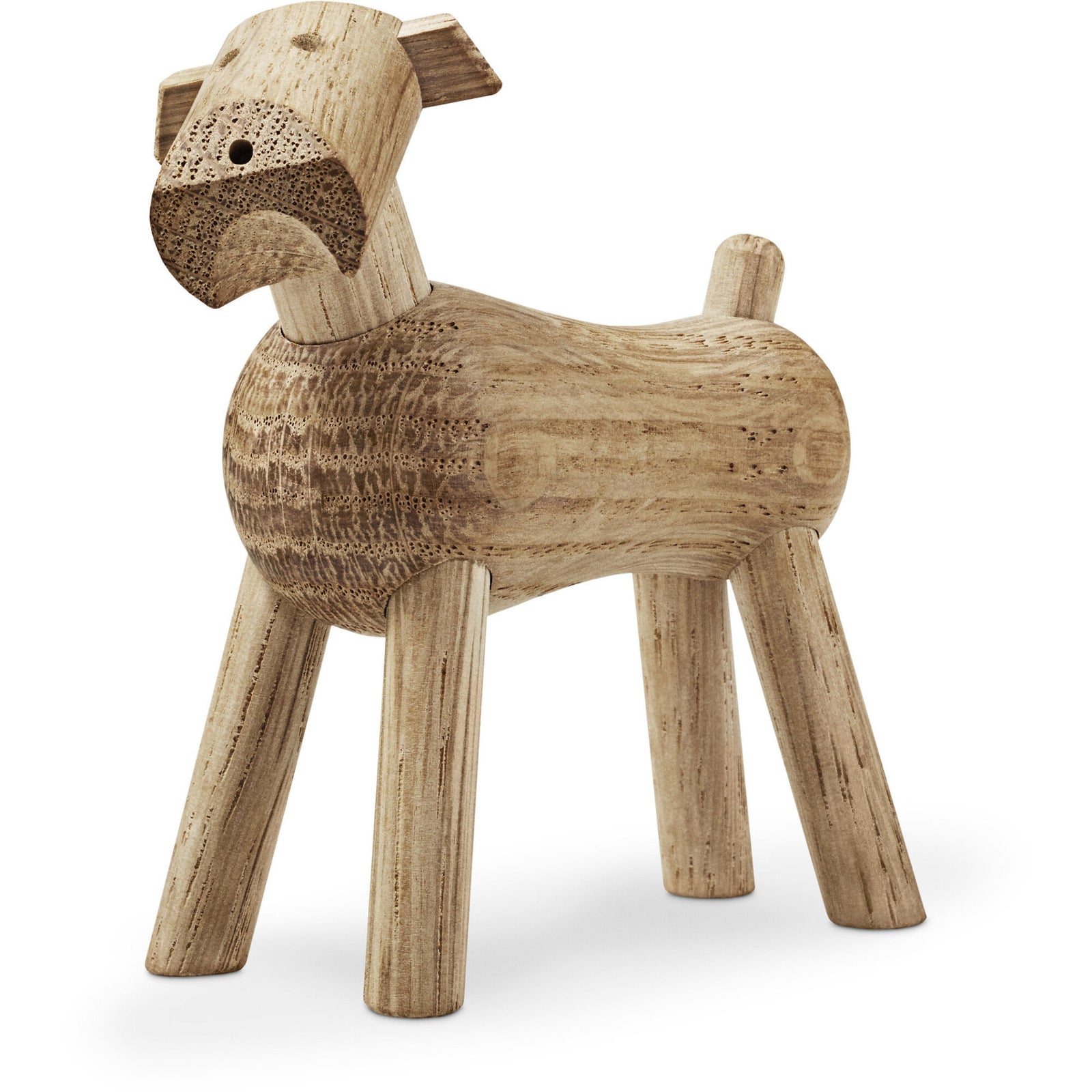 Kay bojesen Kay bojesen Hunden Tim, lys egetræ ❤ vinkelbillede (Træfigur)