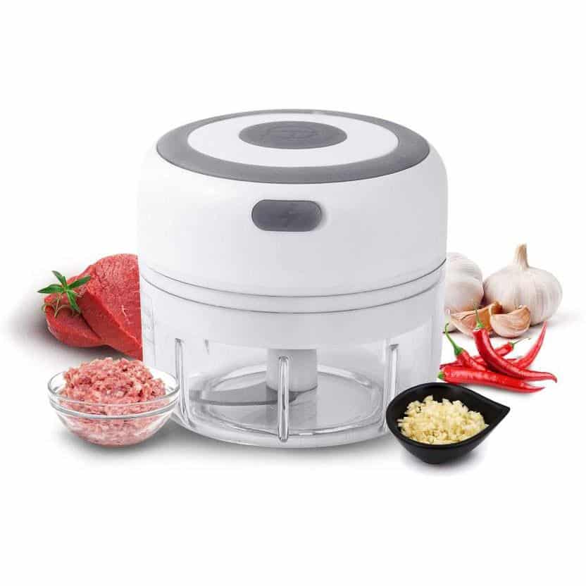 Produktbillede af Køb Genopladelig Minihakker (USB) 100 eller 250 ml. 100 ml. hvid på tilbud