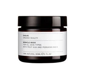 Stort online udvalg i Evolve Miracle Mask 60ml. ❤ Evolve ❤ Hurtig levering: 1 - 2 Hverdage og gratis fragt v/køb over 295 kr. GLS til pakkeshop ❤ Varenummer: HG-29332 og barcode / Ean: 5060200047965 på lager - Kæmpe udvalg i Personlig pleje - Over 412 kendte brands på udsalg