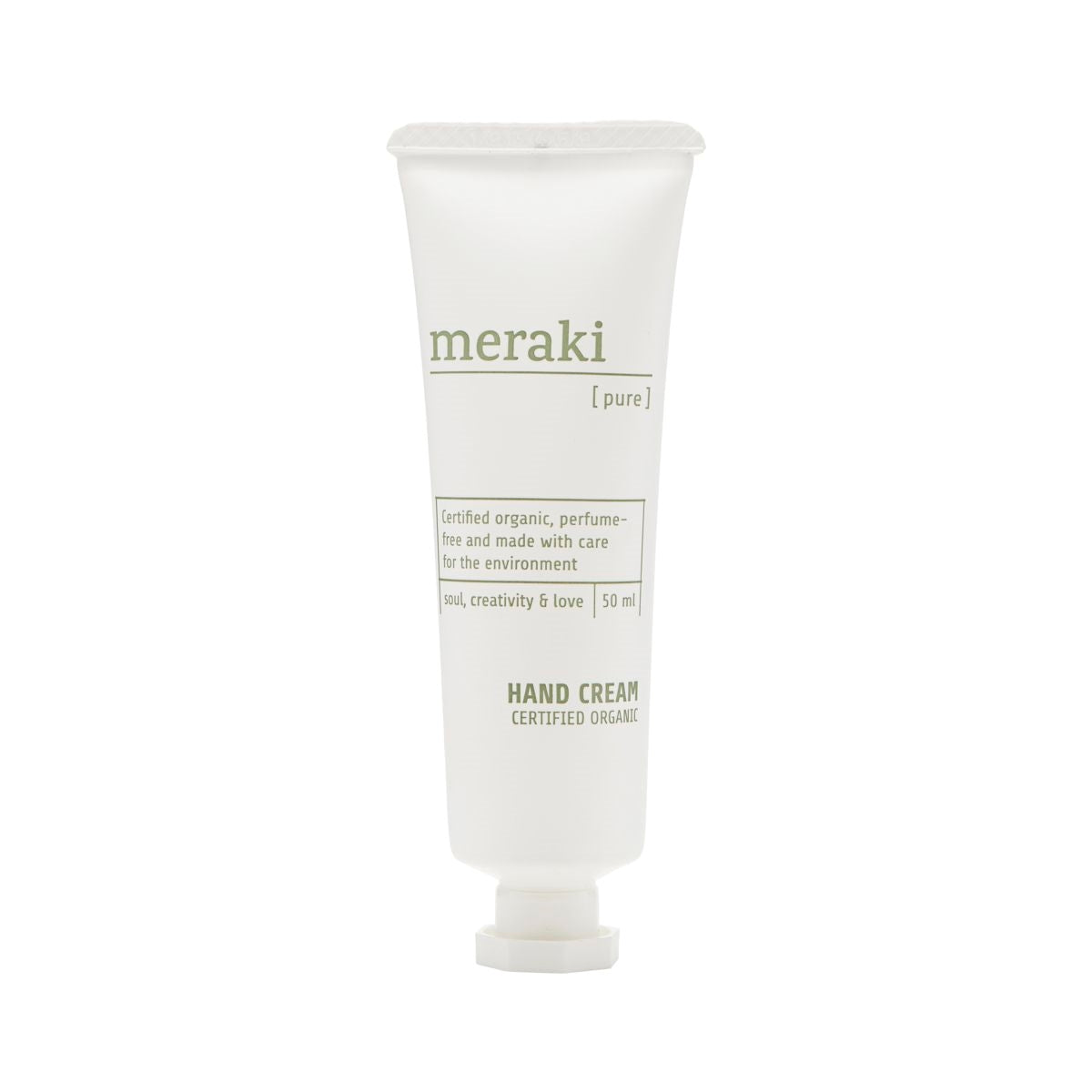 Detaljeret produktbillede af Meraki Håndcreme Pure 50 ml X på tilbud