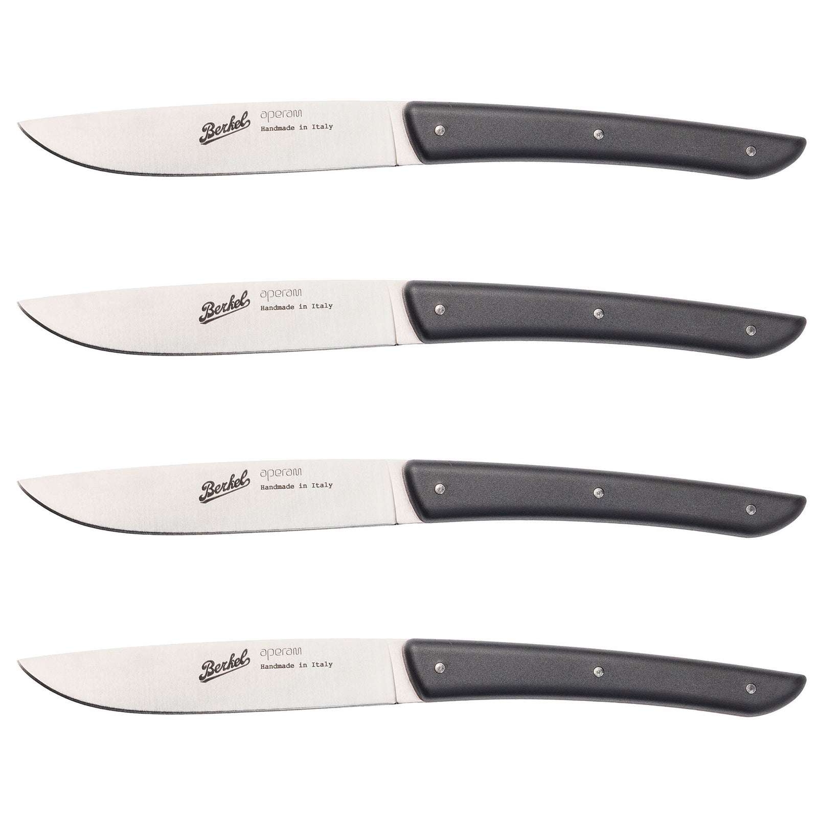 Berkel Berkel Steakkniv 4 stk, sort – billede i brug (Steakkniv)