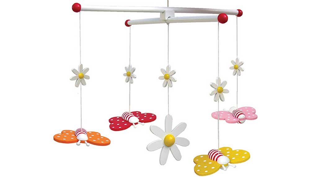 Produktbillede af Jabadabado uro sommerfugl K9989 på tilbud i høj kvalitet