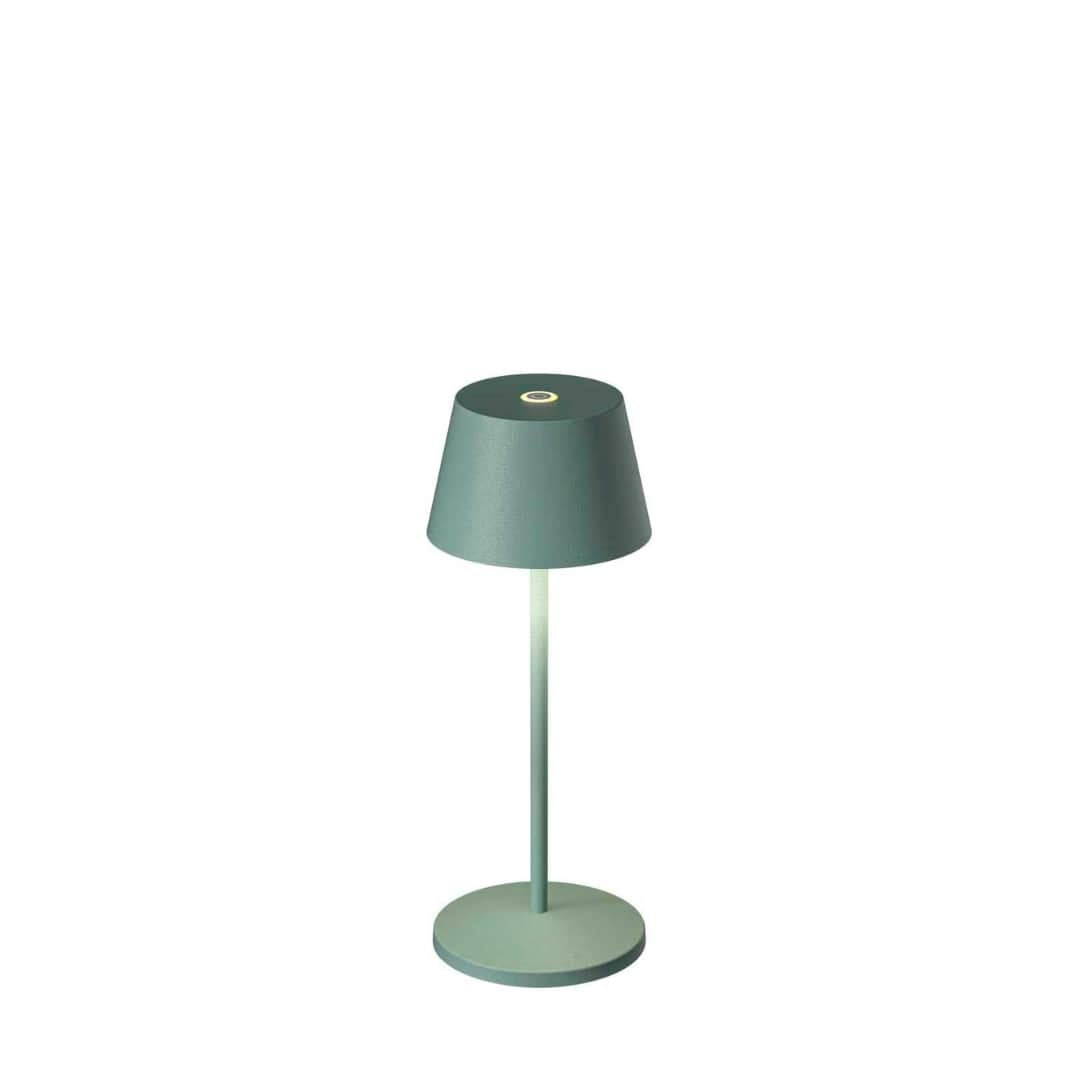 Produktbillede af Modi Micro Transportabel Bordlampe Grøn Grå Loom Design i premium kvalitet