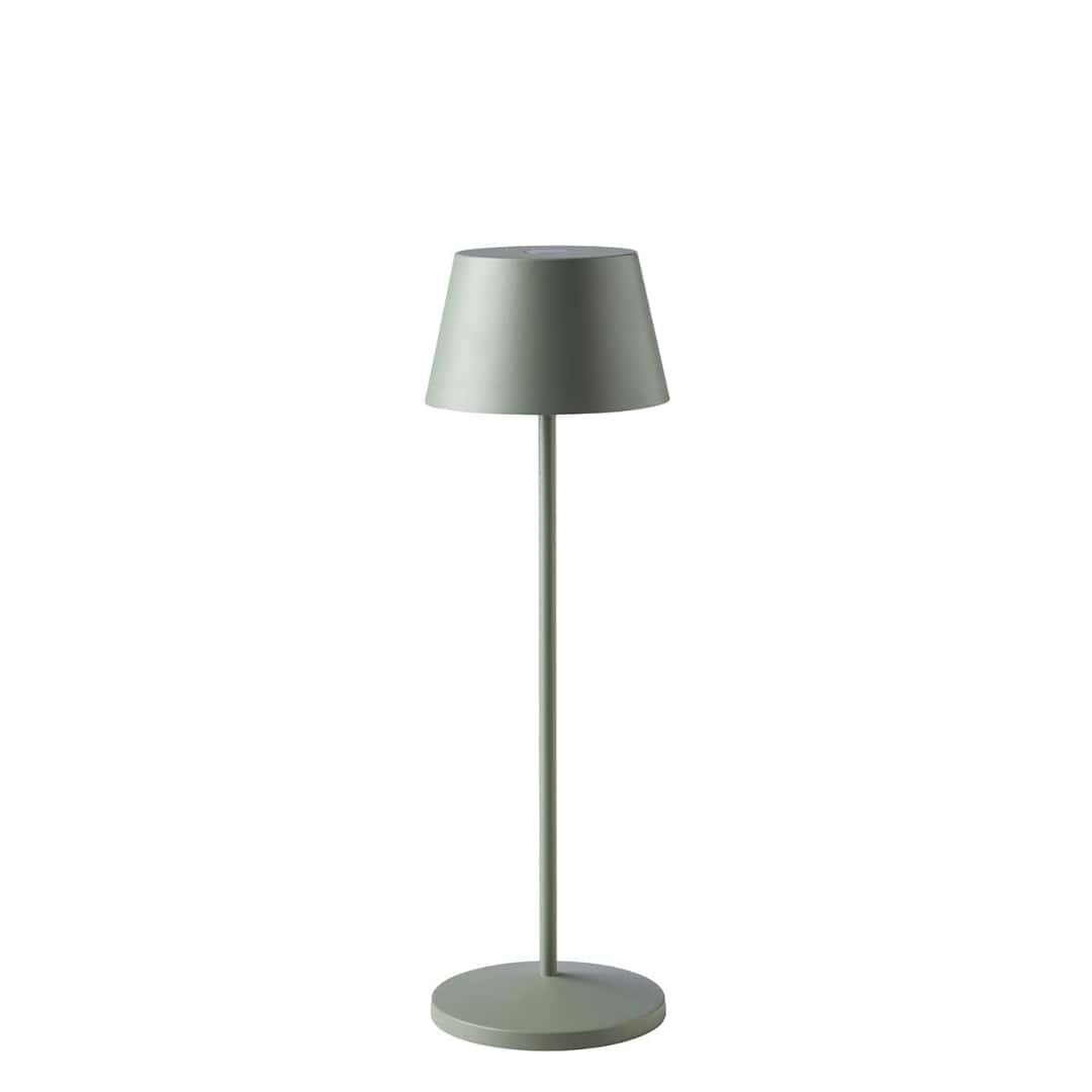 Produktbillede af Modi Transportabel Bordlampe Grøn Grå Loom Design i premium kvalitet