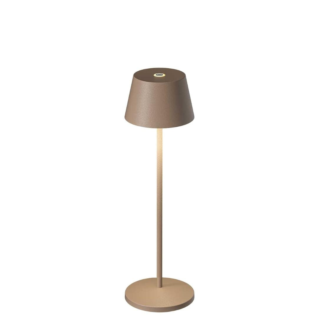 Produktbillede af Modi Transportabel Bordlampe Grey Beige Loom Design i premium kvalitet