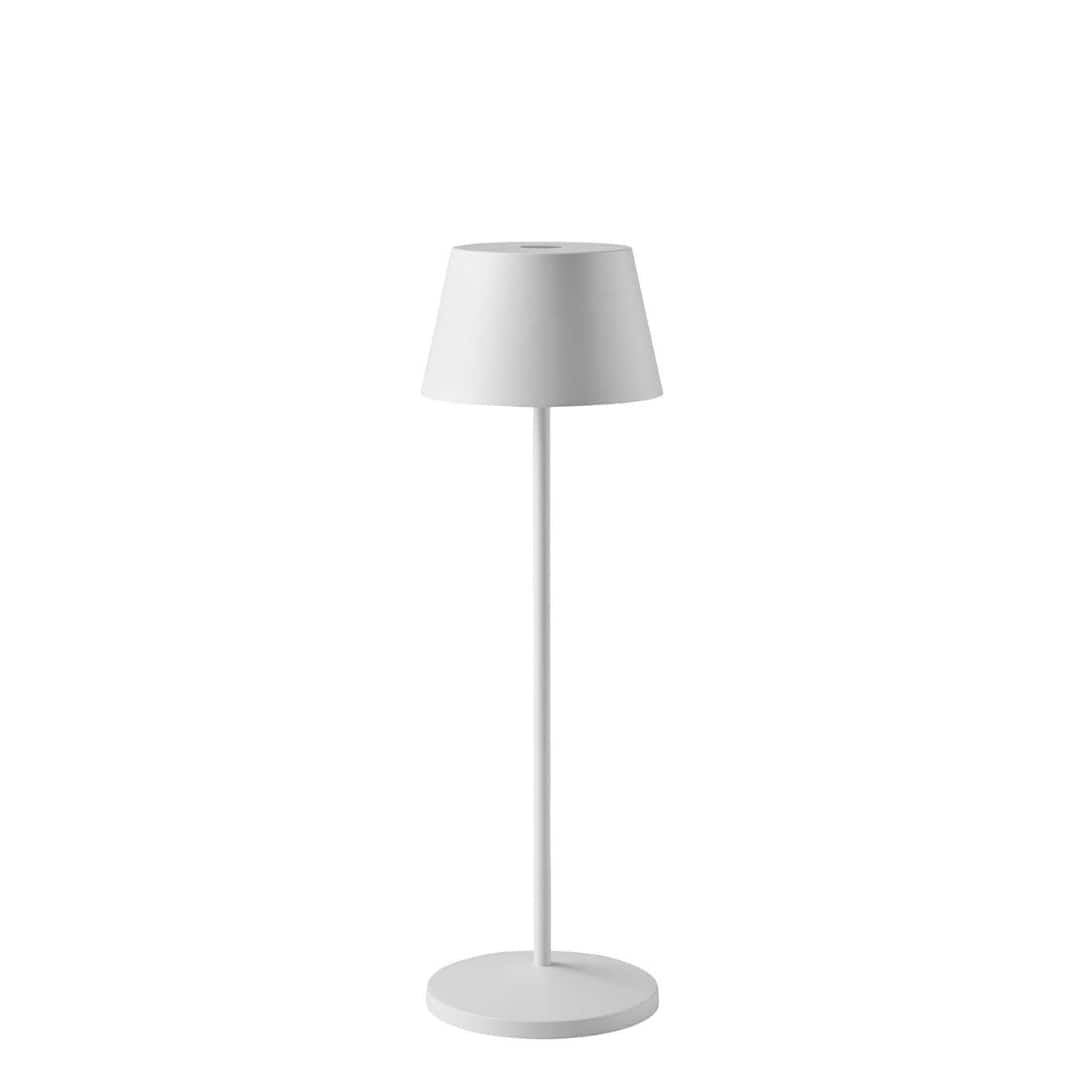 Produktbillede af Modi Transportabel Bordlampe Hvid Loom Design i premium kvalitet