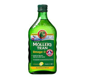 Produktbillede af Orkla Møllers Tran med citrus 500ml. på tilbud