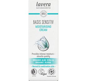 Produktbillede af Lavera Moisturising Cream Basis Sensitiv 50 ml. på tilbud