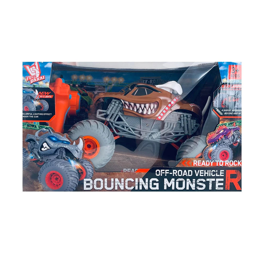 Monster Truck Fjernstyret bil flere forskellige modeller Brun