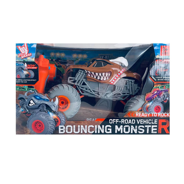 Monster Truck Fjernstyret bil flere forskellige modeller Brun