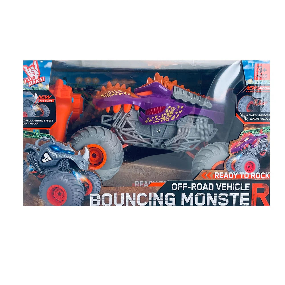 Monster Truck Fjernstyret bil flere forskellige modeller Lilla