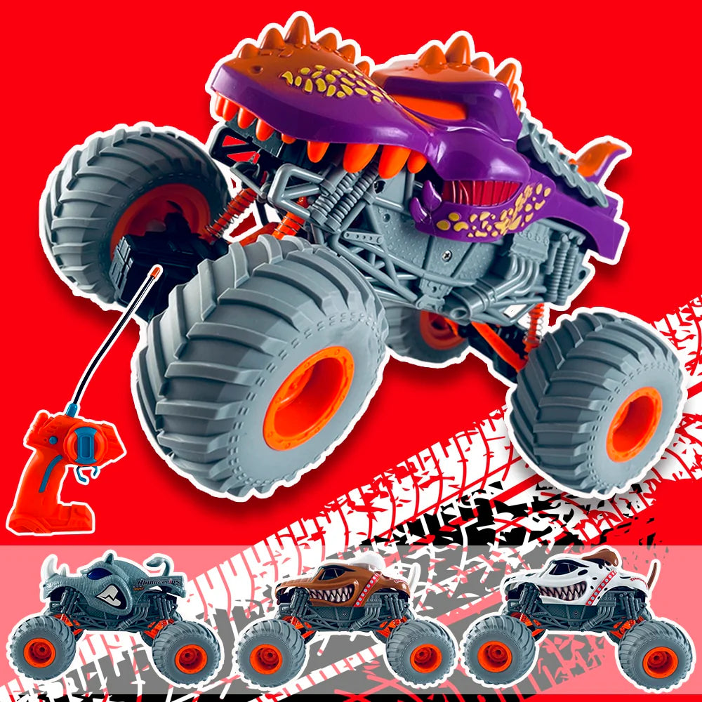 Monster Truck Fjernstyret bil flere forskellige modeller Brun
