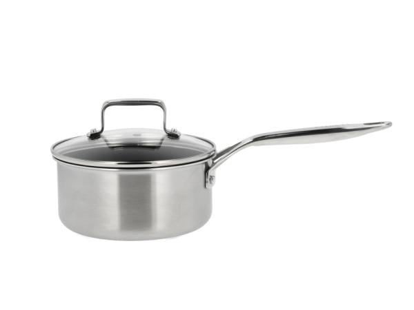 Produktbillede af Morsø Kasserolle med glaslåg 79NORD Hybrid 16 cm Stål i premium kvalitet