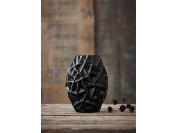 Produktbillede af Morsø Vase Willow 21 cm Sort i premium kvalitet