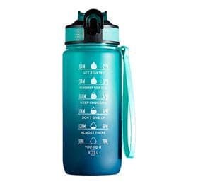 Se Motivationsflaske 600 ml Blå/Grøn ❤ Kæmpe udvalg i KopK ❤ Hurtig levering: 1 - 2 Hverdage samt billig fragt - Varenummer: HG-55917 og barcode / Ean: '7090046314950 på lager - Udsalg på Mærker > > Spar op til 61% - Over 1334 design mærker på udsalg