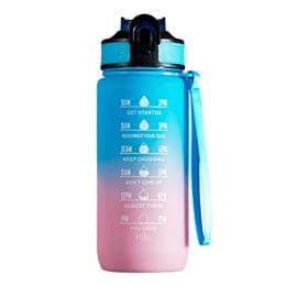 Se Motivationsflaske 600 ml Pink/Blå ❤ Kæmpe udvalg i KopK ❤ Hurtig levering: 1 - 2 Hverdage samt billig fragt - Varenummer: HG-55916 og barcode / Ean: '7090046314981 på lager - Udsalg på Mærker > > Spar op til 58% - Over 1334 design mærker på udsalg