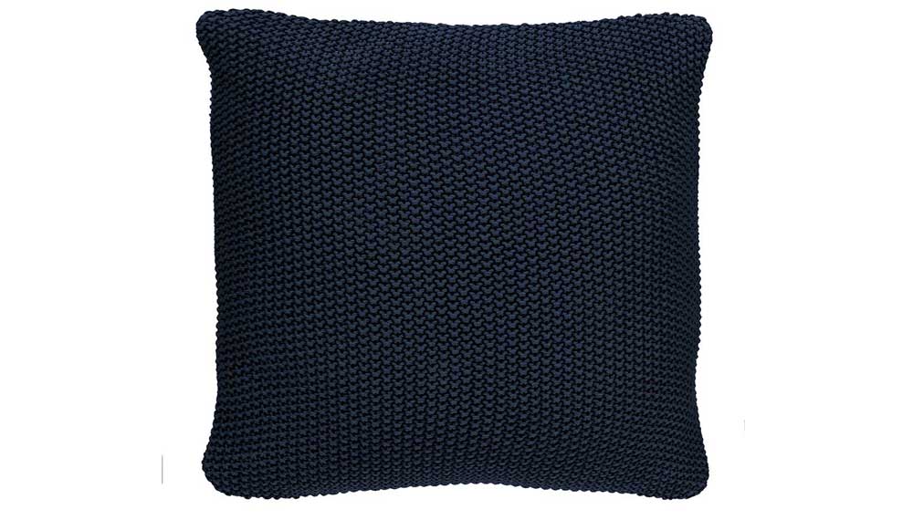 Produktbillede af Marc Ó Polo Nordic knit Pyntepude 50x50 Navy blue på tilbud i høj kvalitet