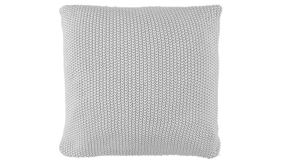 Produktbillede af Marc Ó Polo Nordic knit Pyntepude 50x50 Silver på tilbud i høj kvalitet