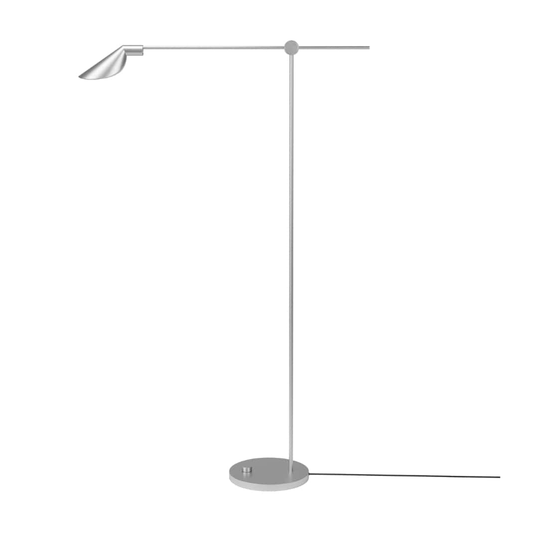 Produktbillede af MS011 Gulvlampe Stål Fritz Hansen i premium kvalitet