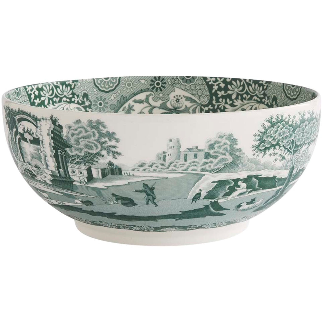 Spode Spode Heritage Green Italian serveringsskål 27,5 cm, grøn/hvid – produktvisning (Serveringsskål)