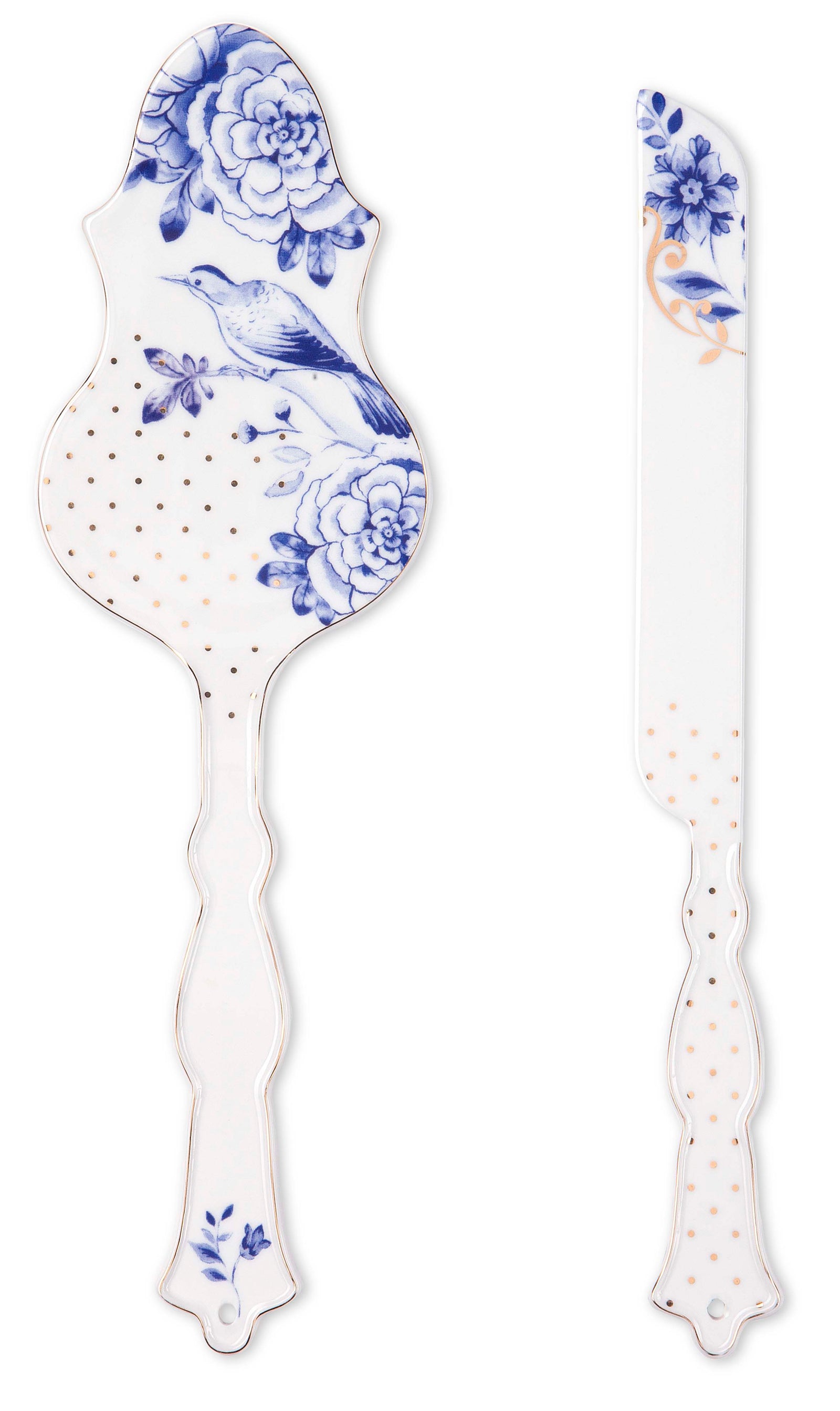 Produktbillede af Set/2 Cake Knife Cake Server Royal White på tilbud i høj kvalitet