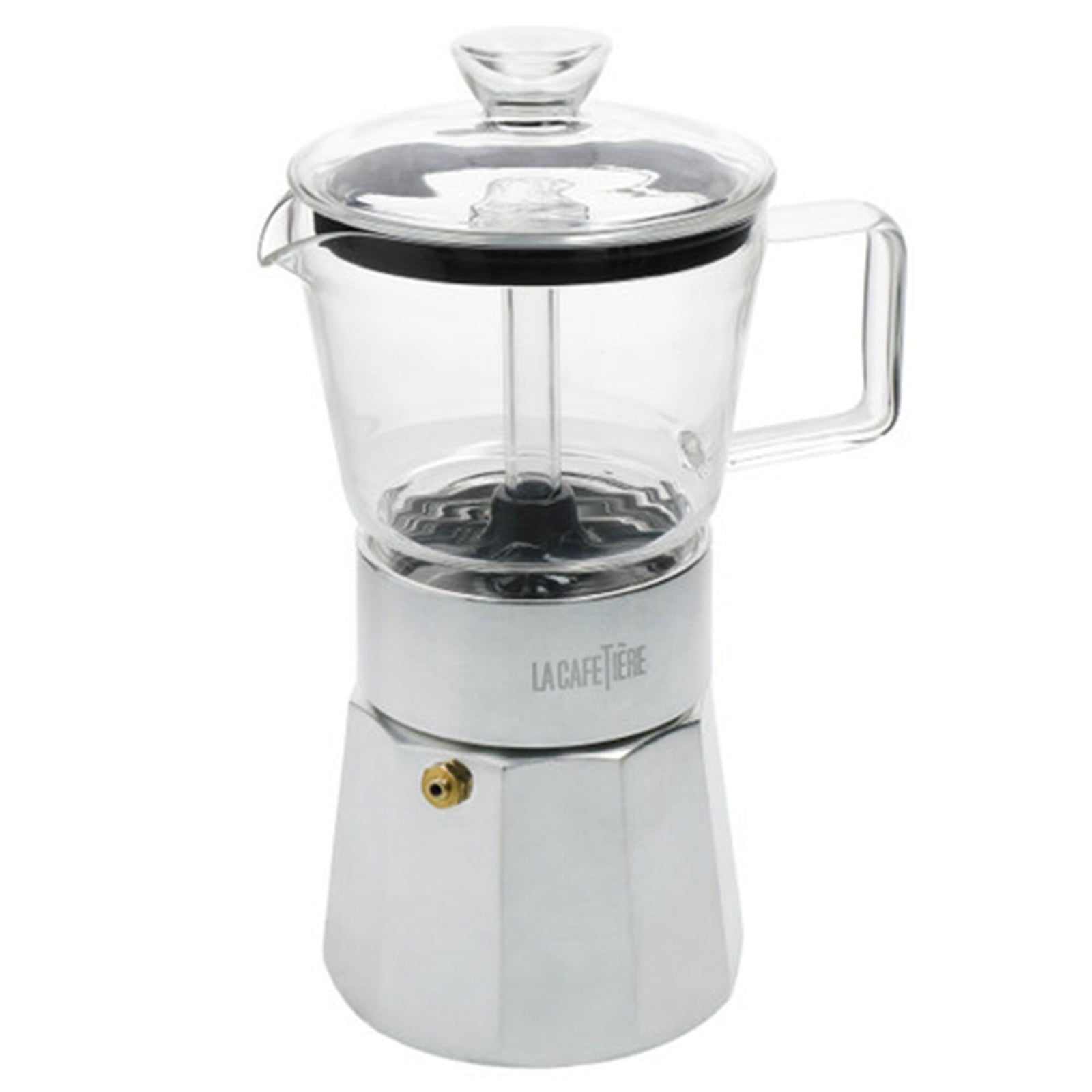 La cafeti ¨re La cafeti ¨re Espressobrygger, sølv – produktvisning (Espressomaskiner)
