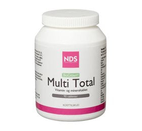 Produktbillede af NDS Multi Total multivitamin og mineral 90 tab. på tilbud