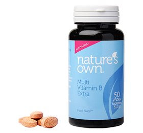 Produktbillede af Natures Own Multi Vitamin B Extra 50 tab. på tilbud