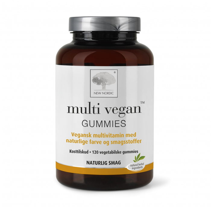 Produktbillede af New Nordic Multi vegan gummies på tilbud