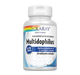 Produktbillede af Solaray Multidophilus 12 100 kapsler på tilbud