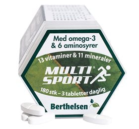 Produktbillede af Berthelsen Multisport 180 tab. på tilbud