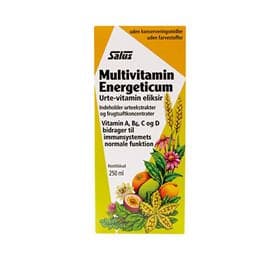 Se Salus Multivitamin energeticum 250 ml. - DATOVARE 03/2024 ❤ Stort online udvalg i KopK ❤ Hurtig levering: 1 - 2 Hverdage samt billig fragt - Varenummer: HG-7416-1 og barcode / Ean: '4004148047268 på lager - Udsalg på Sundhed Spar op til 65% - Over 322 kendte brands på udsalg