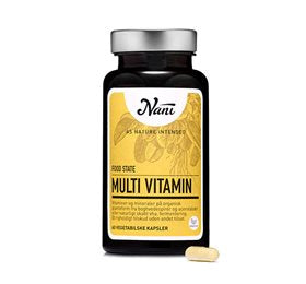 Produktbillede af Nani Multivitamin Food state 60 kap. på tilbud