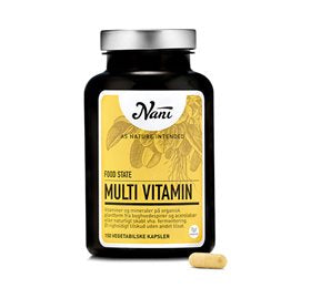 Produktbillede af Nani Multivitamin Food state 150 kaps. på tilbud