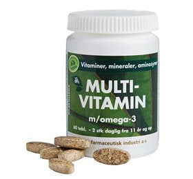 Detaljeret produktbillede af DFI Multivitamin 60 tab. på tilbud