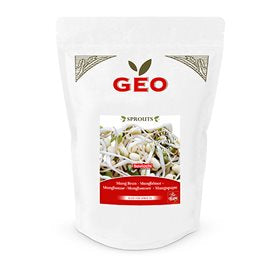 Detaljeret produktbillede af Biogan Mungbønner til spiring Ø 700g. på tilbud