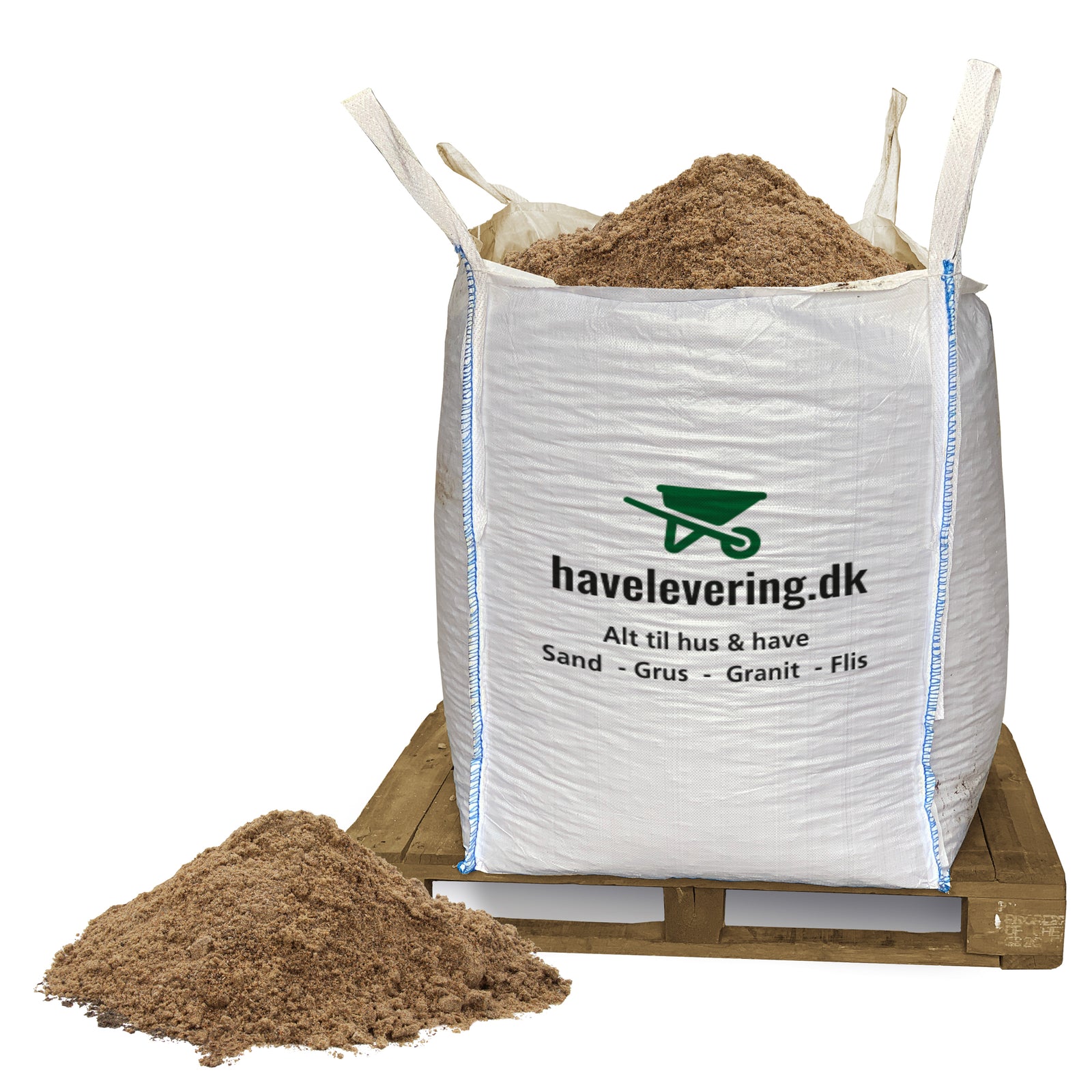 Produktbillede af Murersand/støbesand 0 6 mm. Frit leveret i hele Danmark. på tilbud i høj kvalitet