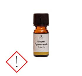 Detaljeret produktbillede af Fischer Muskel opvarmende olieblanding 10ml. på tilbud