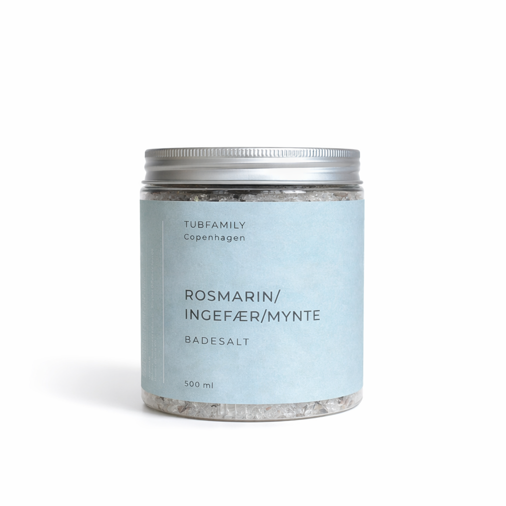 Produktbillede af Luksus epsom badesalt / Mynte 500gram på tilbud i høj kvalitet