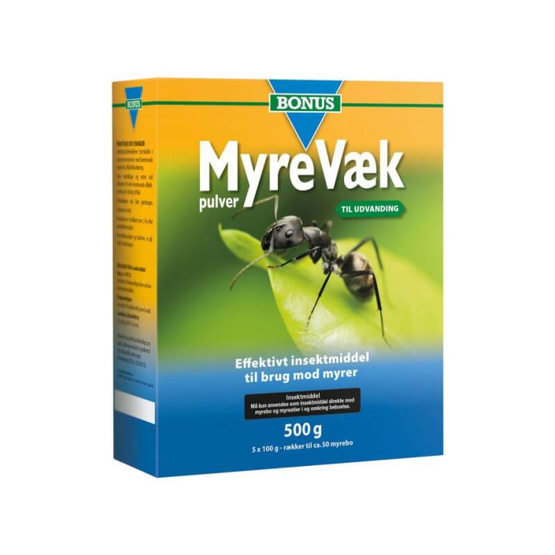 Produktbillede af BONUS MyreVæk pulver 500g på tilbud i høj kvalitet