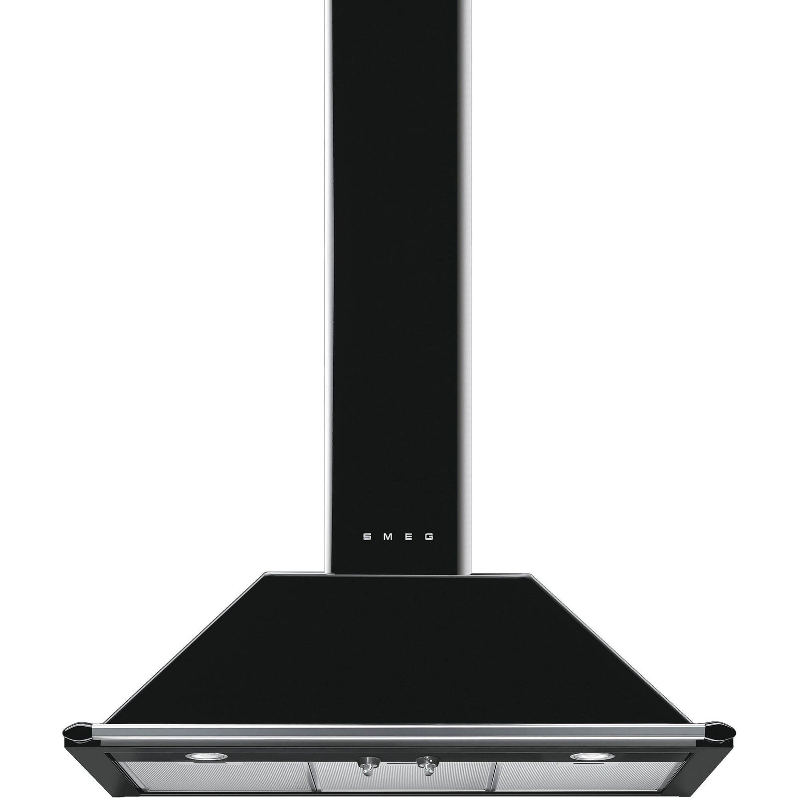 Smeg Smeg KT90BLE 90cm Victoria Væghængt Emhætte, Sort – produktbillede (Emhætter)