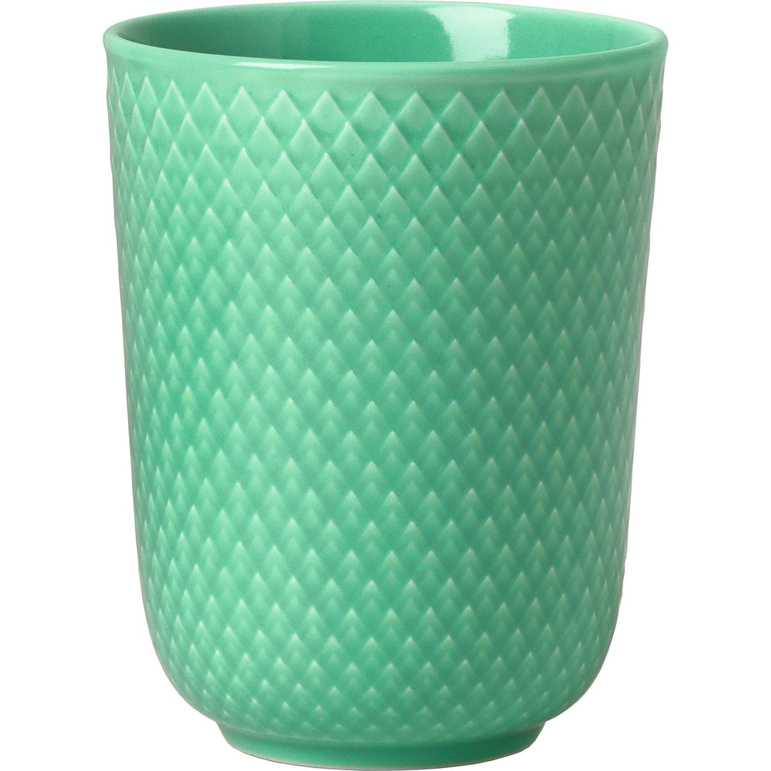 Lyngby porcelæn Lyngby porcelæn Rhombe Krus 33 cl Grøn ❤ billede i brug (Krus)