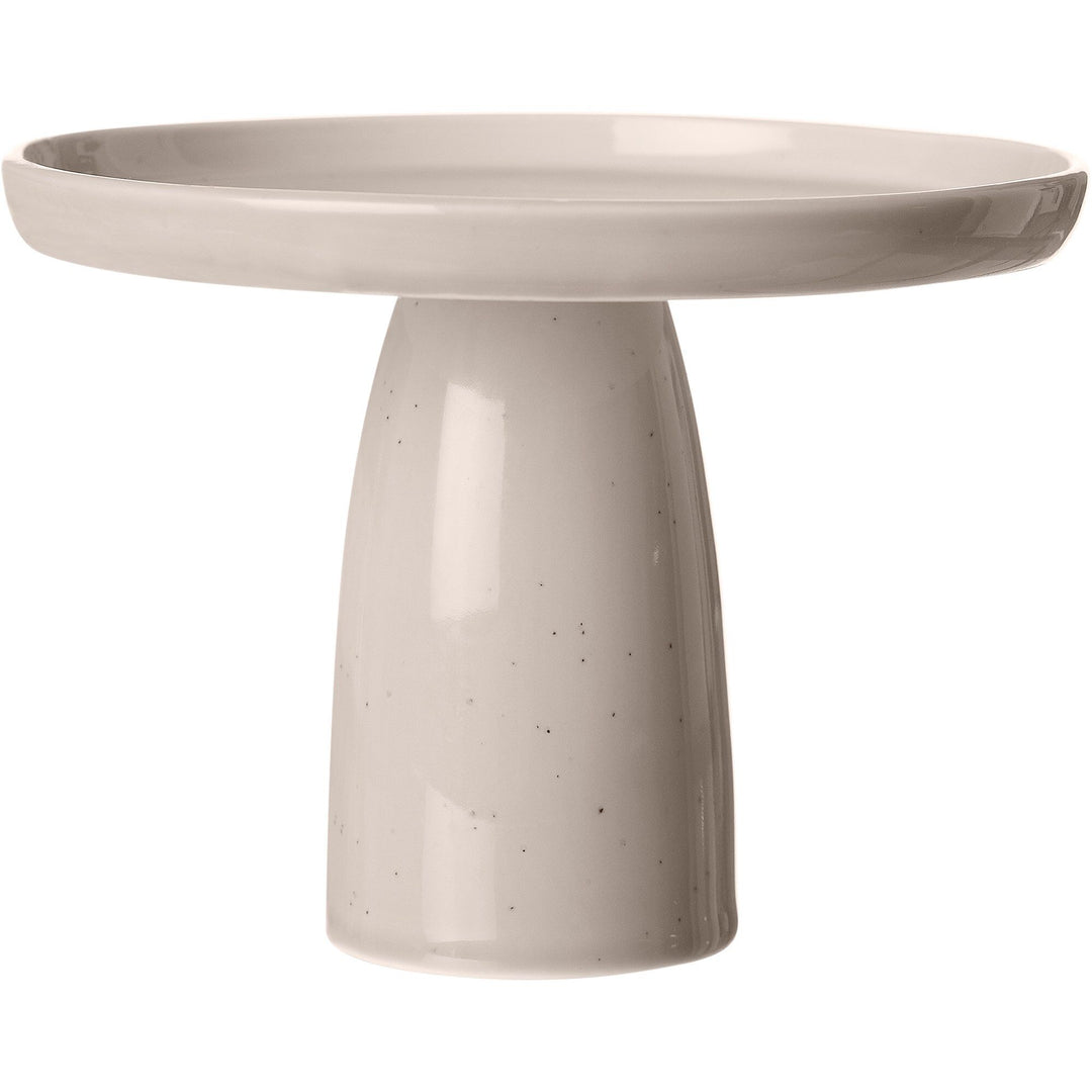 Ernst Ernst Kagefad i porcelæn 20 cm, sand – produktfoto (Kagefad)