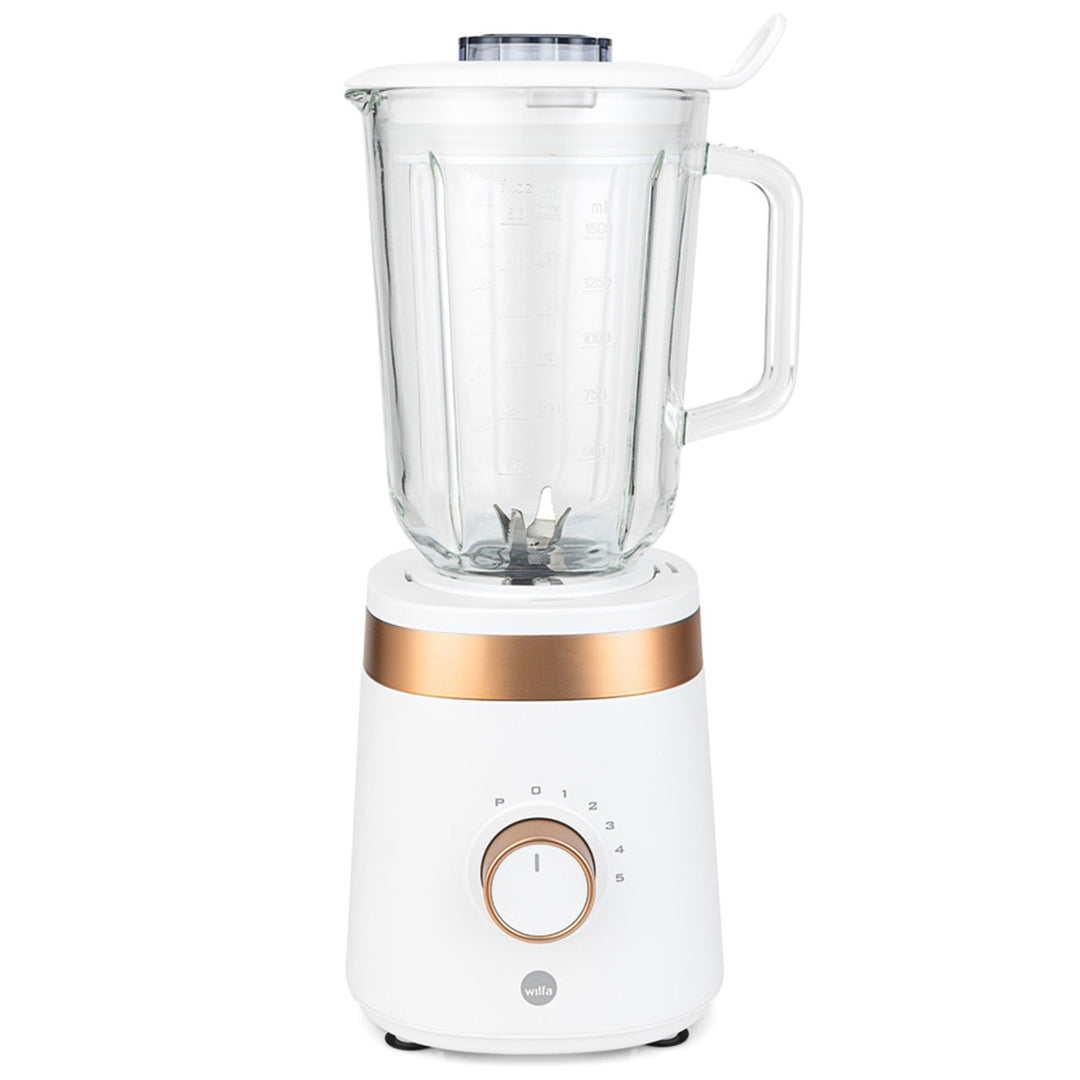 Wilfa Wilfa BLW-1000W Smooth 1000 blender 1,5 liter, hvid – billede i brug (Mixer & Blender)
