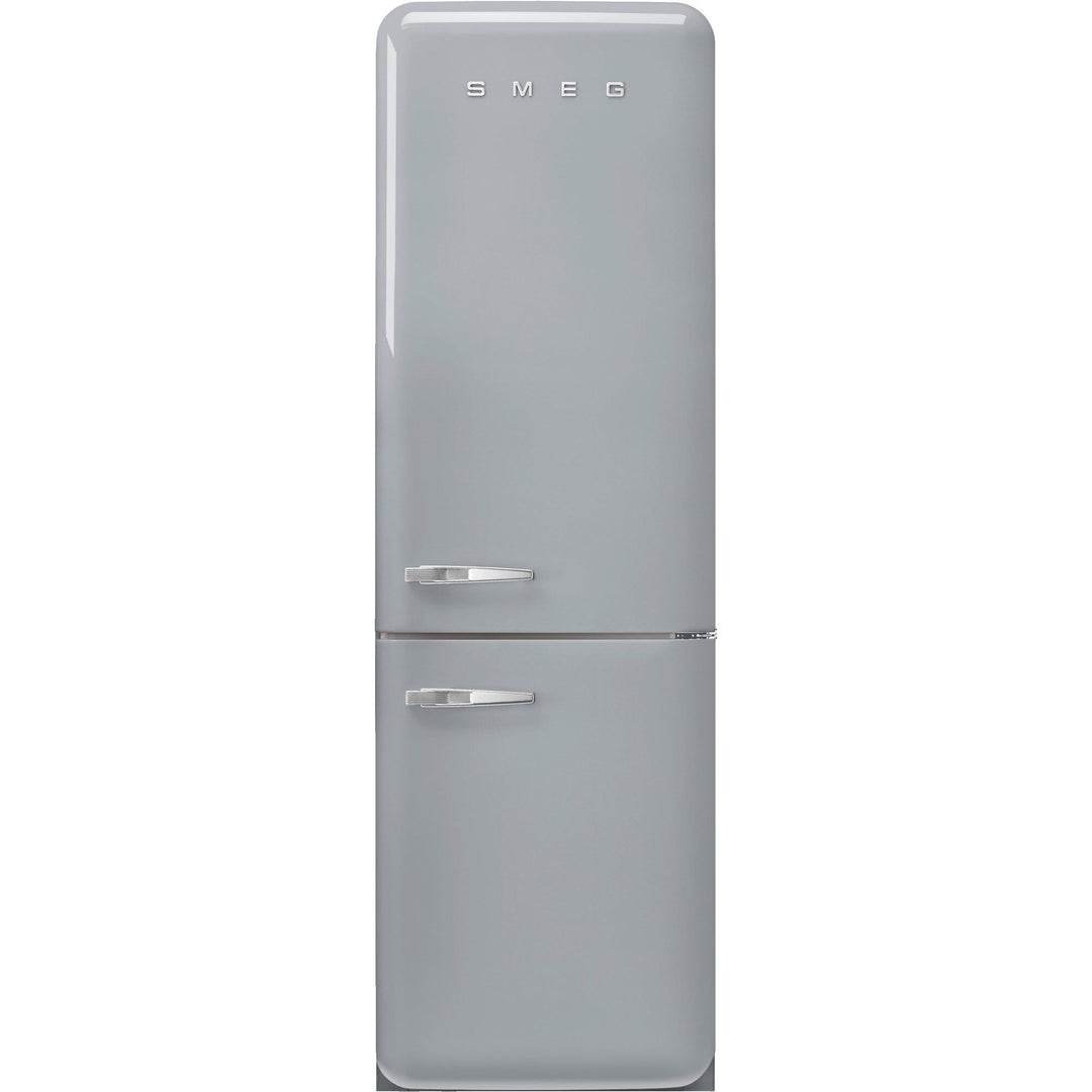 Smeg Smeg FAB32RSV6 Køle/Fryser 197cm Højrehængt Sølv – produktfoto (Køle- /frysekabe)