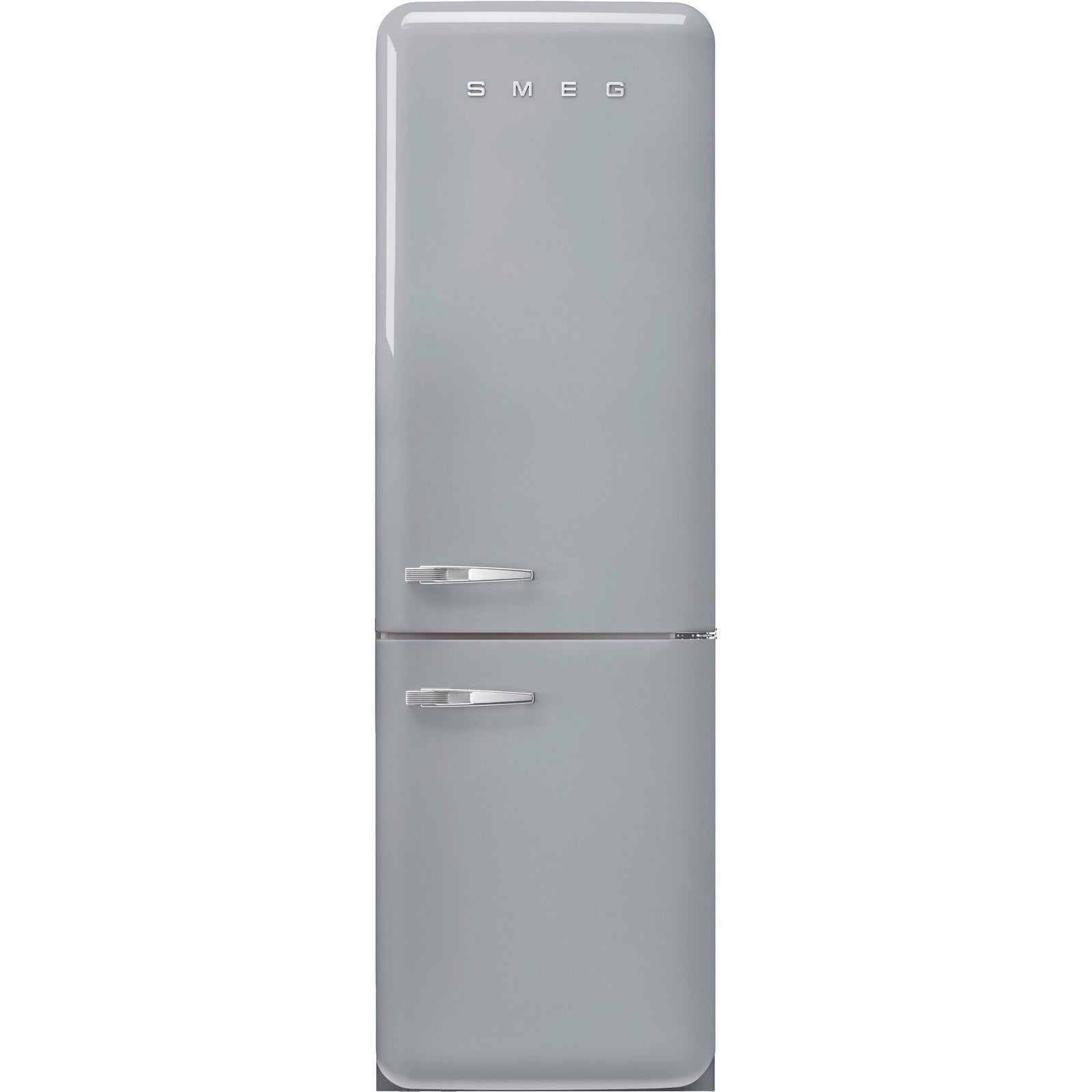 Smeg Smeg FAB32RSV6 Køle/Fryser 197cm Højrehængt Sølv – produktfoto (Køle- /frysekabe)