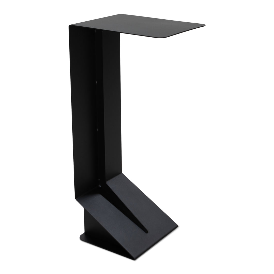 SPINDER DESIGN BRUCE sidebord rektangulær sort stål 35x25