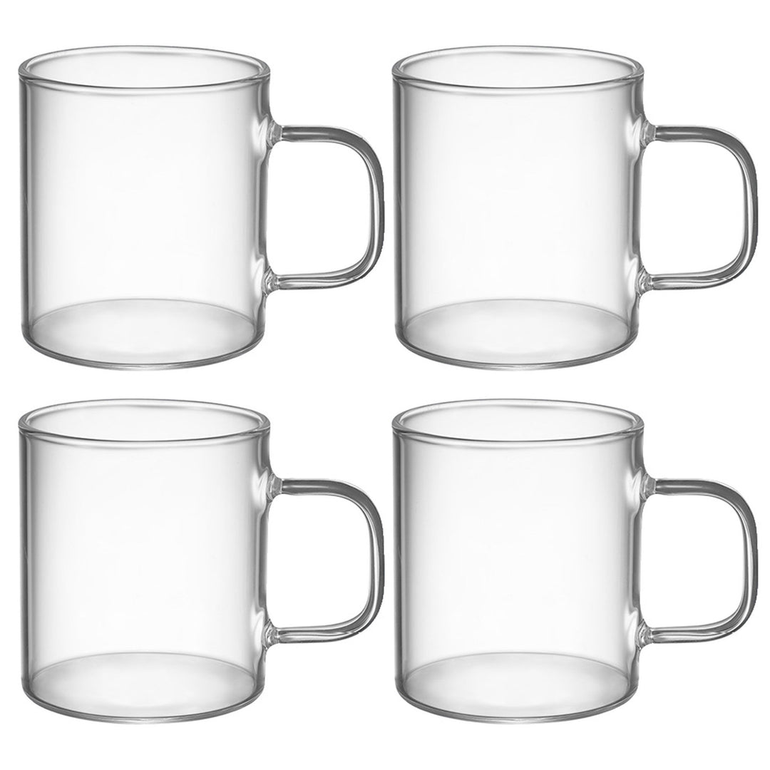 Dorre Dorre Gina glaskrus 4-pak, klar – close-up (Krus & Kopper)
